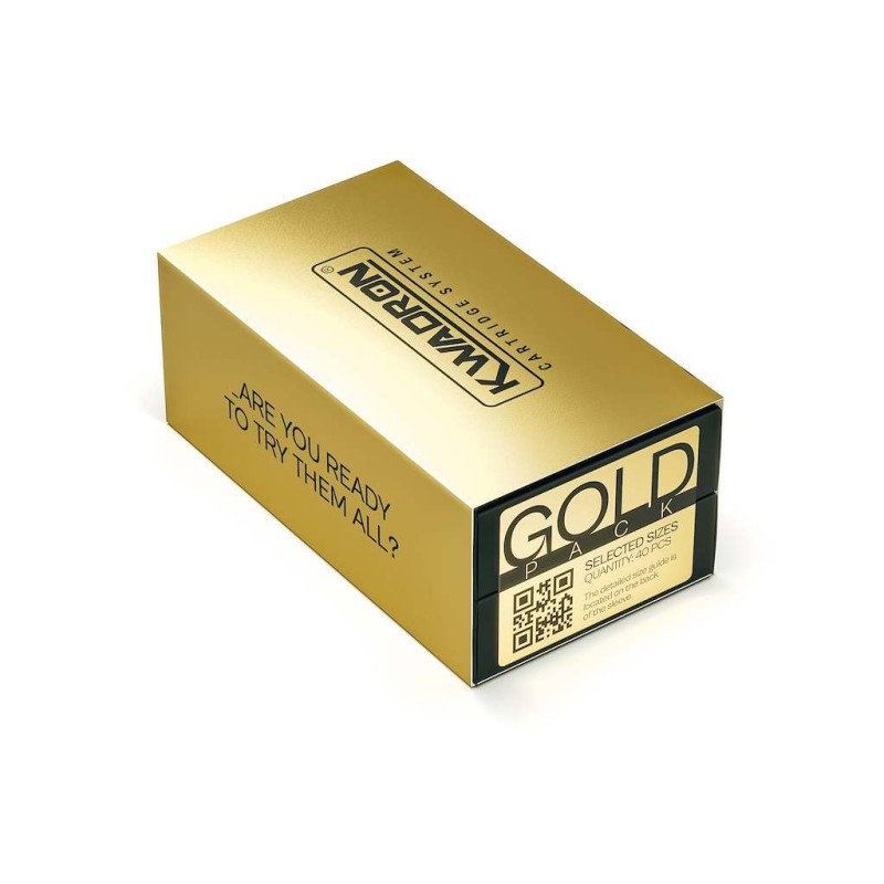 Gold Pack Kwadron Cartridge System – 40 szt. Gold Pack Kwadron Cartridge System – 40 szt.