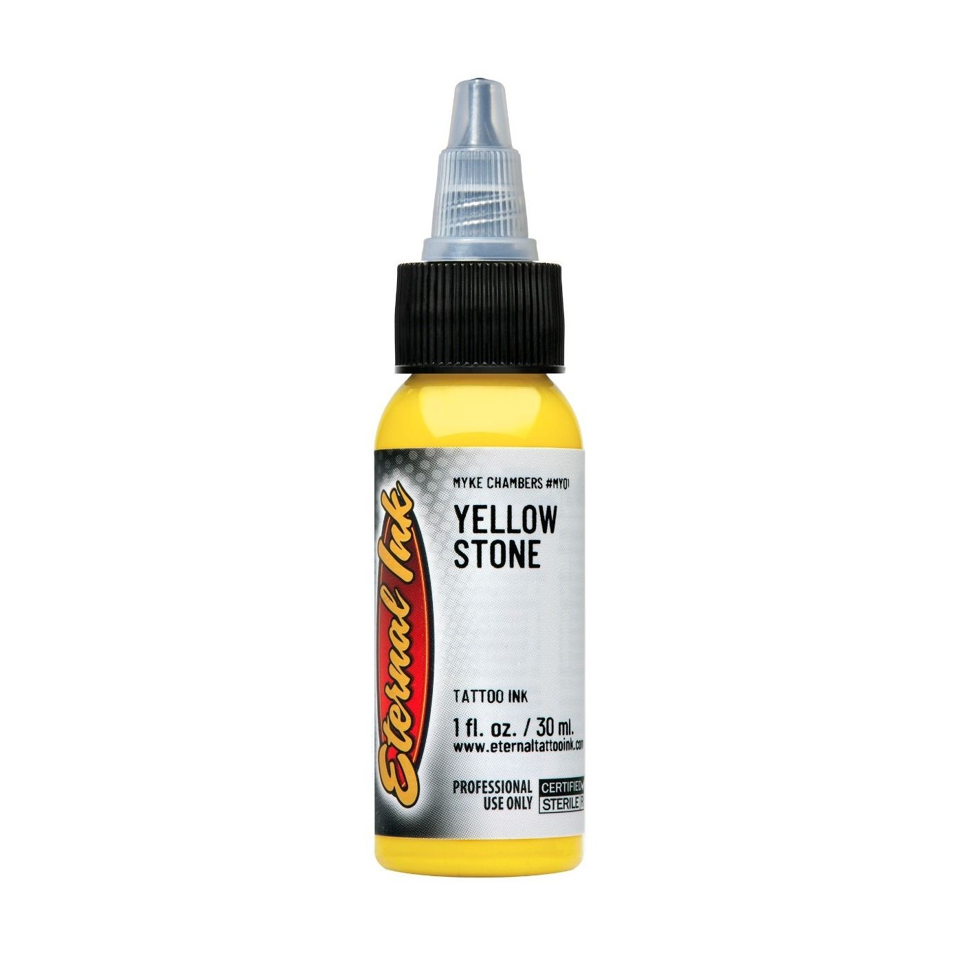 Eternal Ink - M Chambers Yellow Stone 30ml - farba do ćwiczeń Eternal Ink - M Chambers Yellow Stone 30ml - farba do ćwiczeń