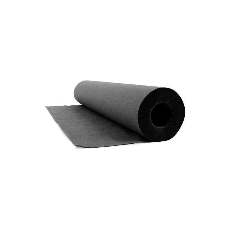 Podkład higieniczny w rolce foliowany - 50 cm x 50 m - BLACK