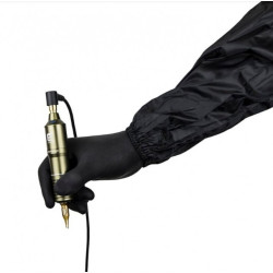 Foil-nylon protective sleeve /2pcs/ BLACK