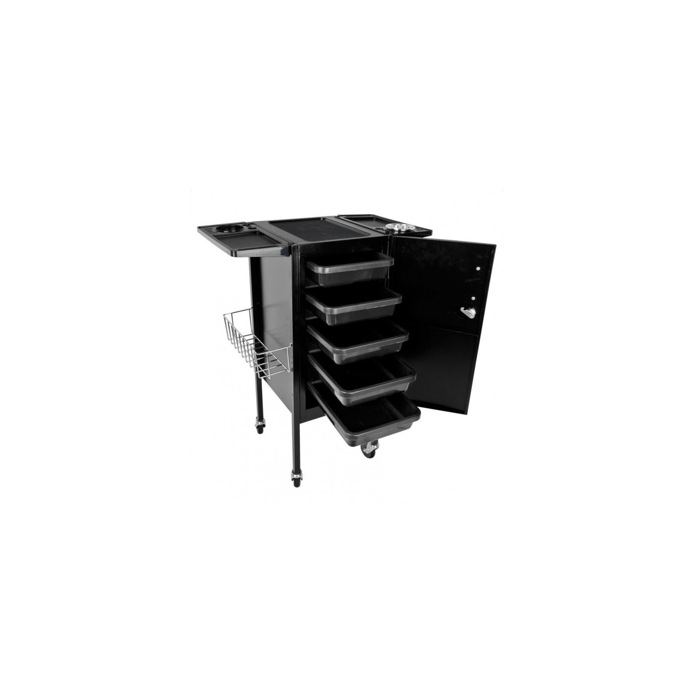 Pomocnik z szufladami CUBIC Black Pomocnik z szufladami CUBIC Black