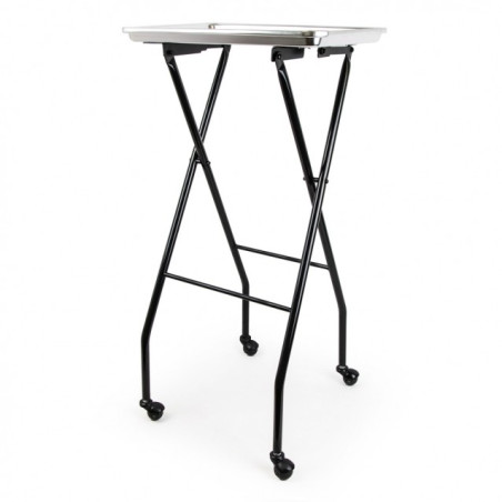 Składany stolik/pomocnik - STAINLESS STEEL - KW501