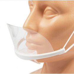 Maska ochronna - makeup transparentna