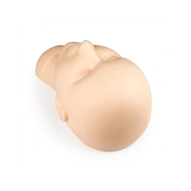 Głowa plastikowa - forma dla skór