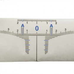 Jednorazowa miarka - linijka do symetrii nr D - 50 szt.