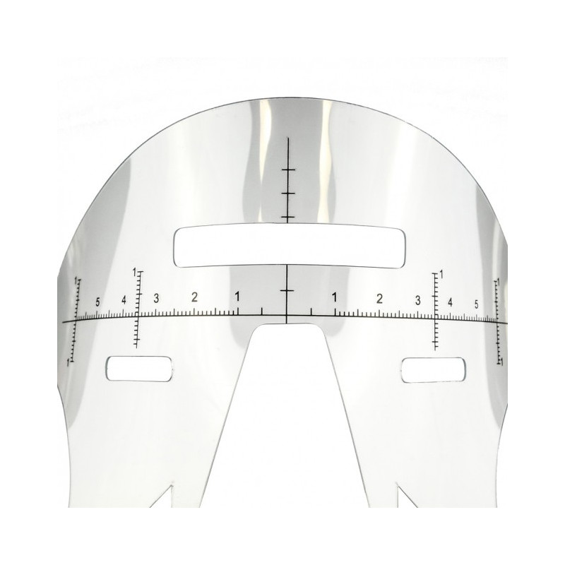 Miarka - linijka do symetrii nr C PEŁNA