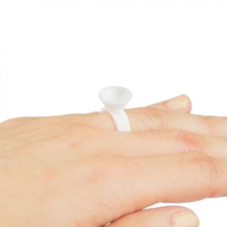 Kubeczki na tusz - pierścionek na palec /różne rozmiary/