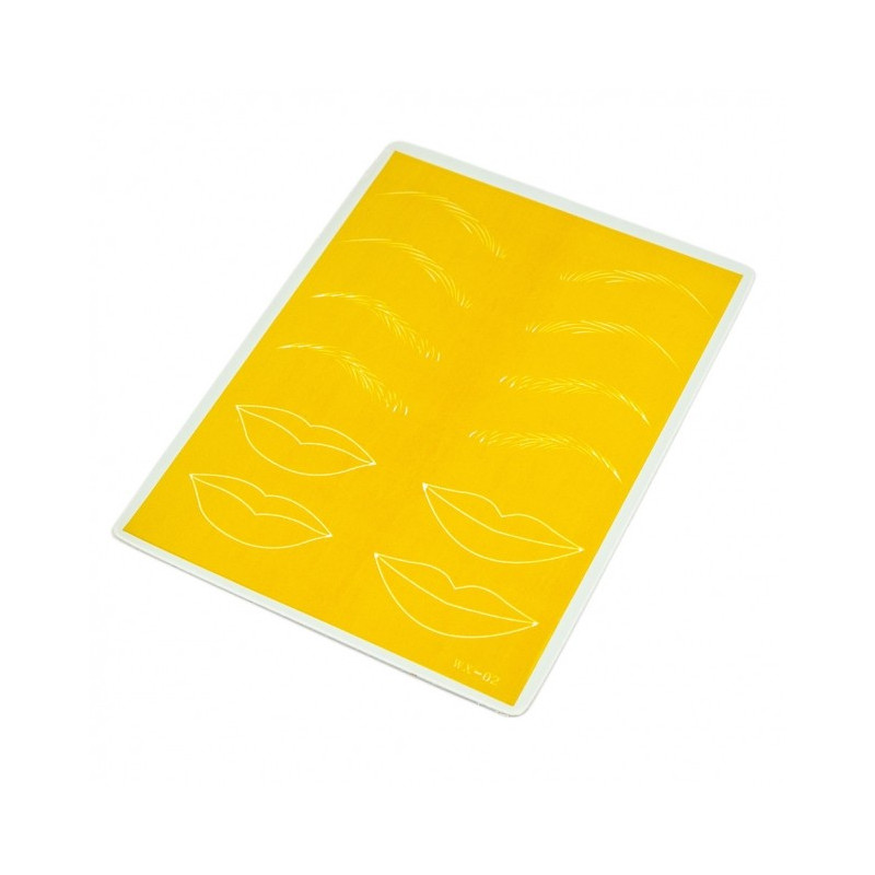 skora-do-cwiczen---brwi--usta-yellow