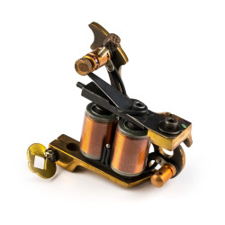 Brass Helix - Tattoo machine
