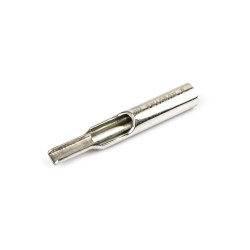 Stainless steel tip -flat open