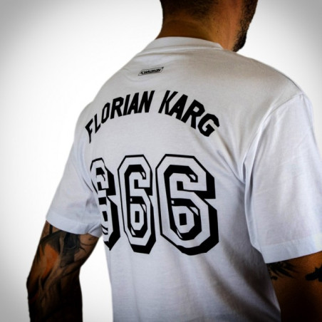 T-shirt FLORIAN KARG - Round Neck White