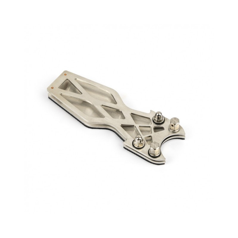 Stopka płaska ze stali nierdzewnej + clipcord