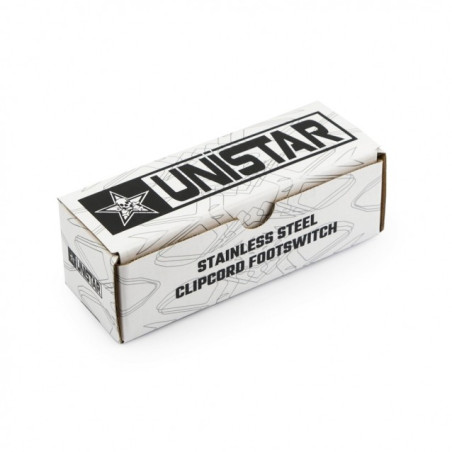 Stopka płaska ze stali nierdzewnej + clipcord