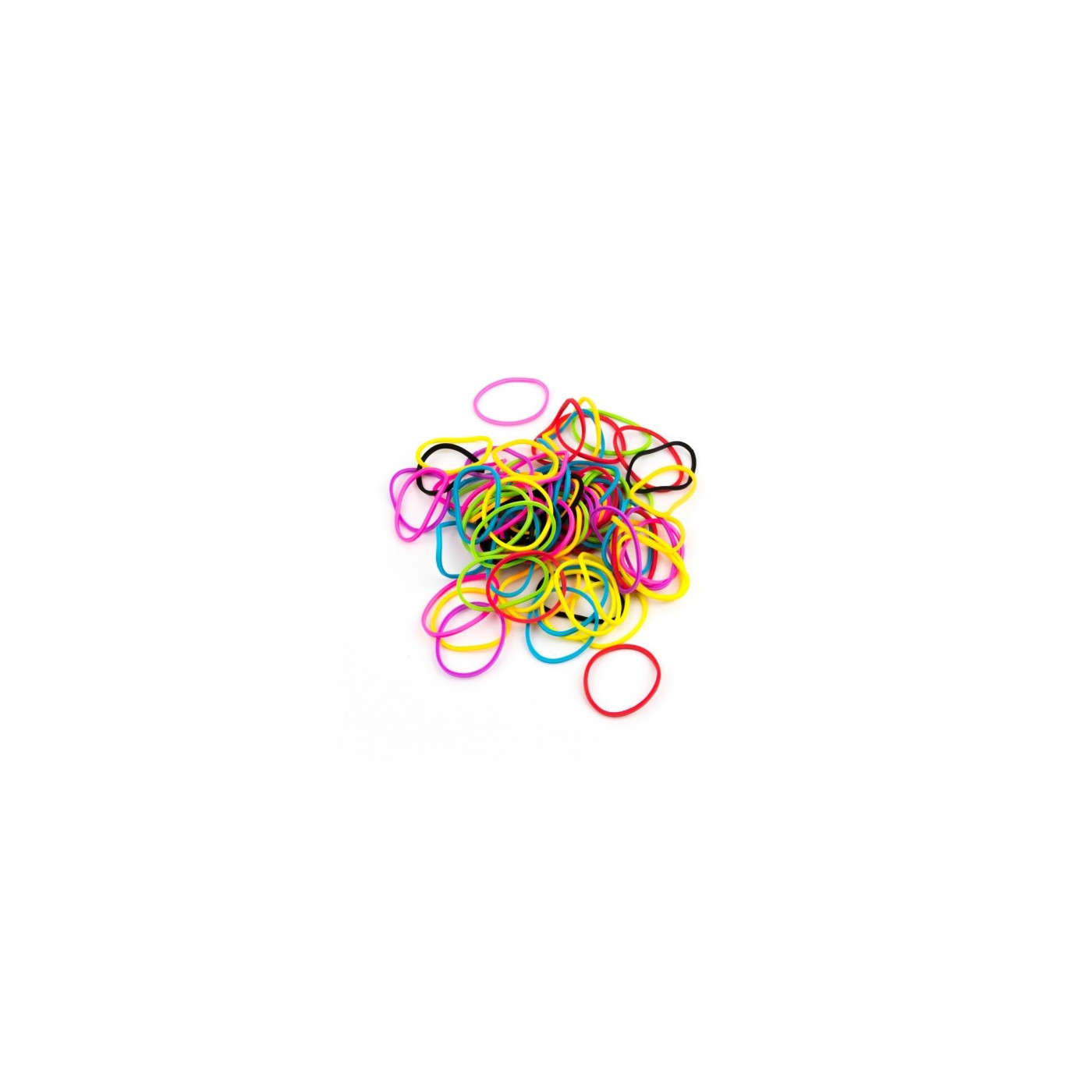 Gumki przytrzymujące drut /200szt/ RAINBOW COLORS Gumki przytrzymujące drut /200szt/ RAINBOW COLORS