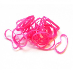 Rubber band holding the...