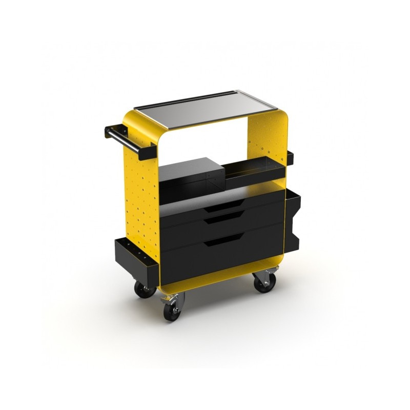 Impala - Work Terminal - Mobilna stacja robocza - modułowa - Yellow