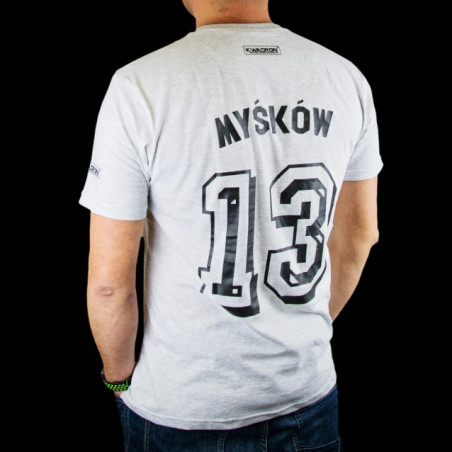 T-shirt MYŚKÓW - ROUND Neck Grey