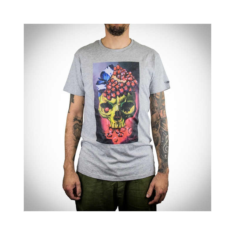 T-shirt SAMOHIN - ROUND Neck Grey