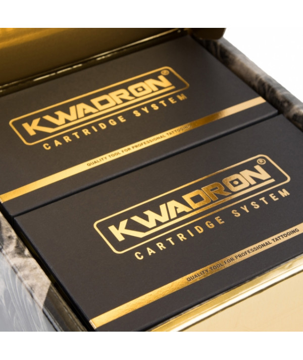 Dmitriy Samohin Kwadron Cartridge Set for BLACK&GREY WORKS Kwadron Tattoo Needles and Supplies