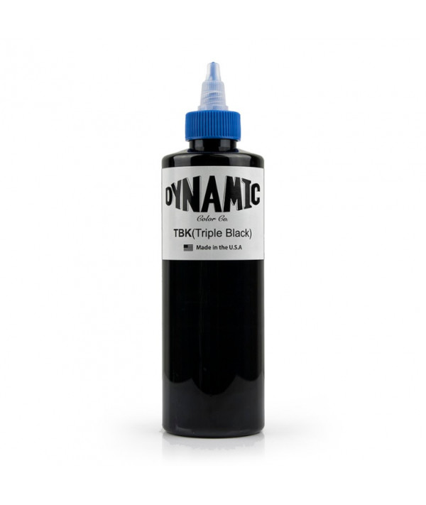Dynamic Color Triple Black 240ml Kwadron Tattoo Needles And Supplies