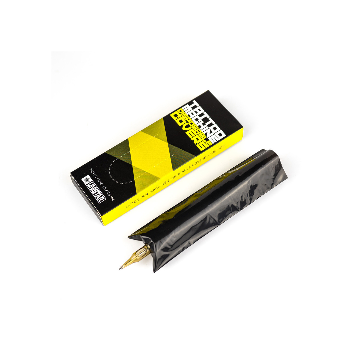 Folia ochronna maszynkę Pen covers /100szt/ Long Black Folia ochronna maszynkę Pen covers /100szt/ Long Black
