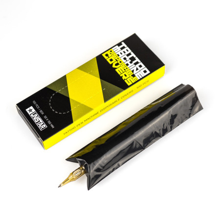 Folia ochronna maszynkę Pen covers /100szt/ Long Black