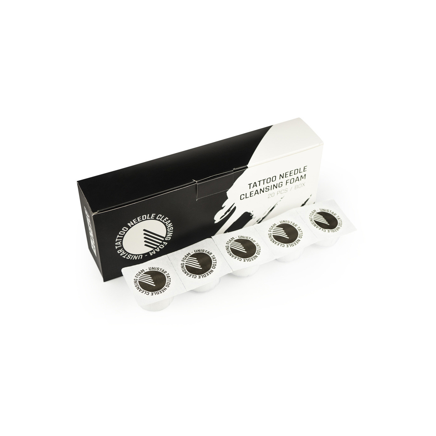 Gąbka piankowa do czyszczenia igieł 20 pcs/box Gąbka piankowa do czyszczenia igieł 20 pcs/box