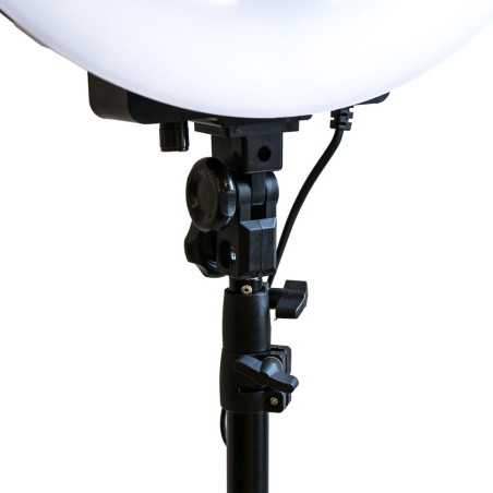 Lampa RING200+statyw - śr. 50cm z reg. mocy