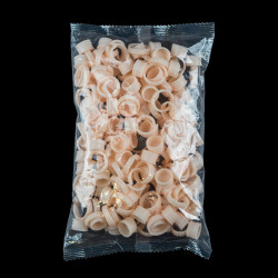 Kubeczki na tusz - pierścionek na palec SILIKONOWE 11mm / 100szt