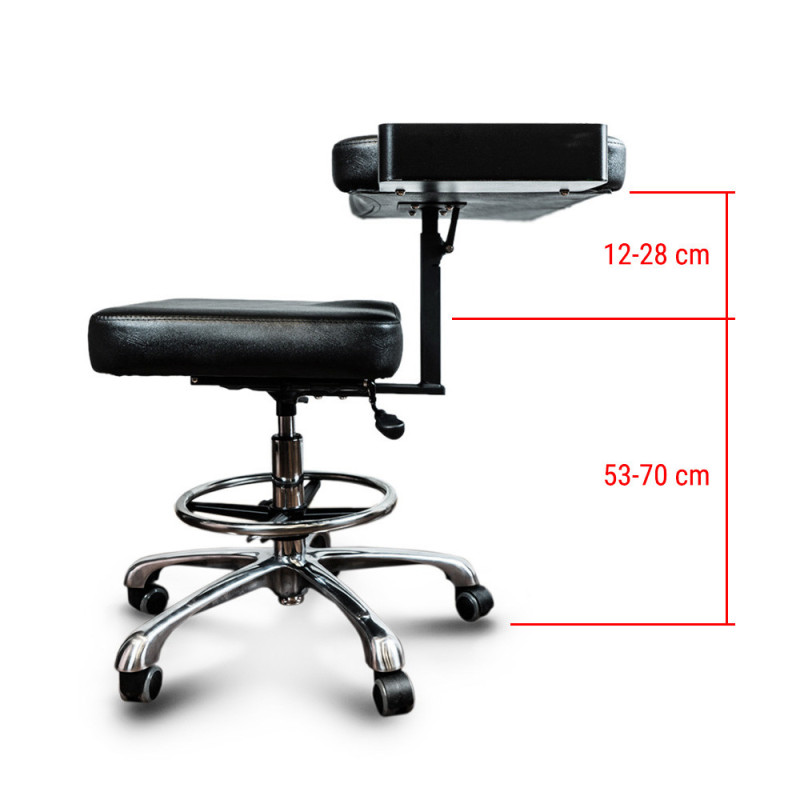 wing-taboret-obrotowy-z-podlokietnikiem