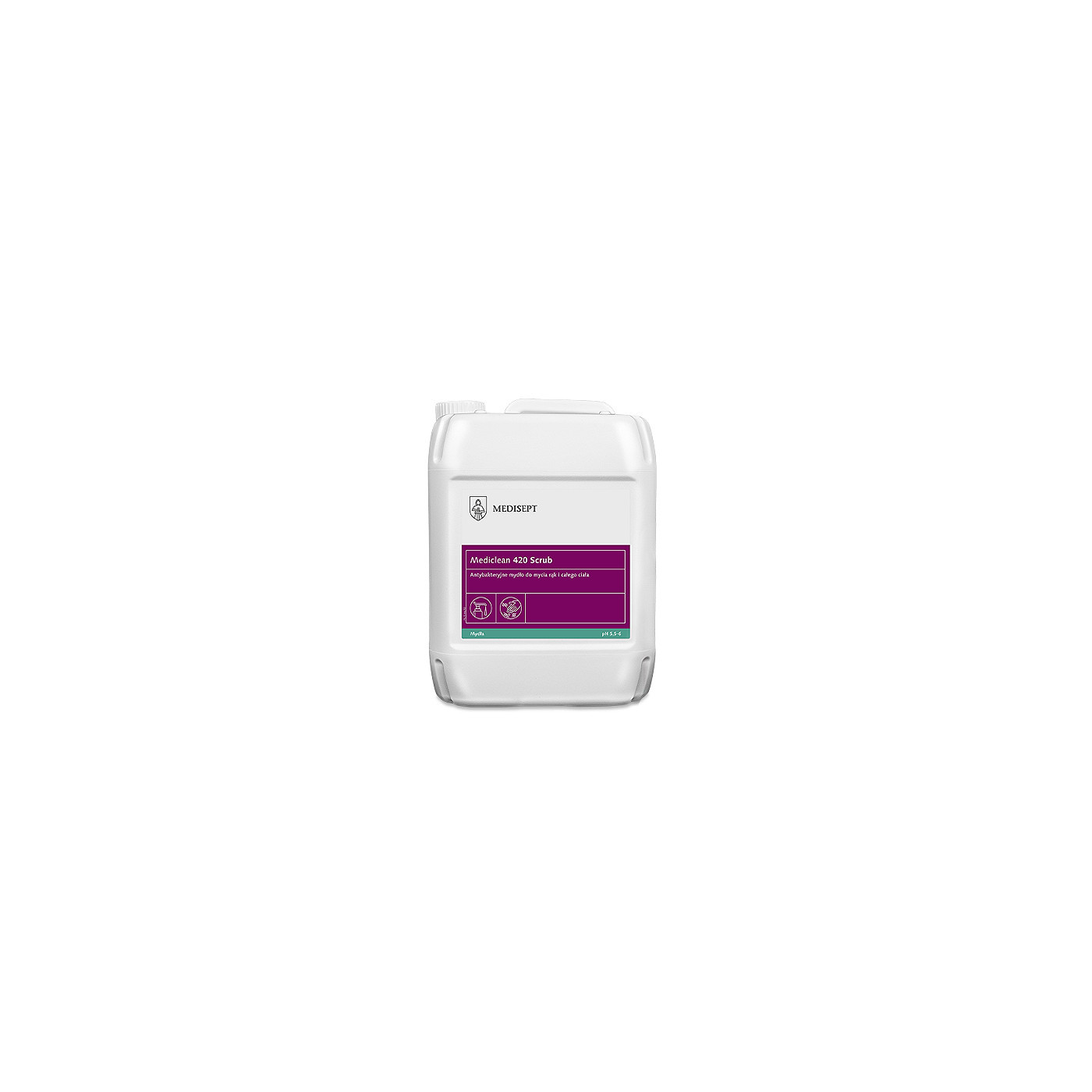 Antibakterijski sapun MEDISEPT Mediclean 420 Scrub 5L Antibakterijski sapun MEDISEPT Mediclean 420 Scrub 5L