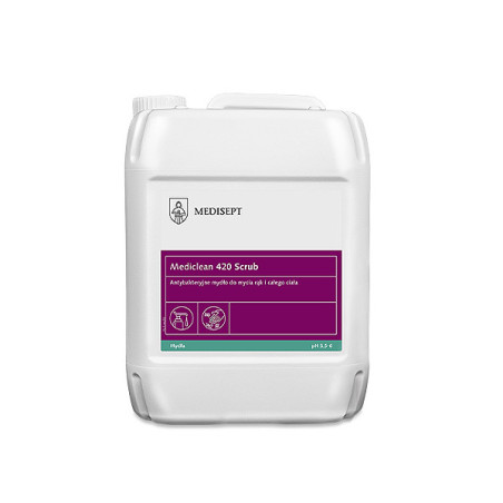 Antibakteriální mýdlo MEDISEPT Mediclean 420 Scrub 5L