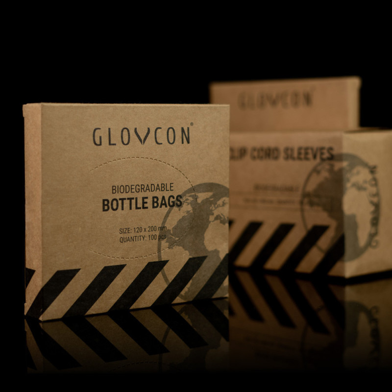 Biodegradable Bottle Bags 12 x 20cm - 100pcs