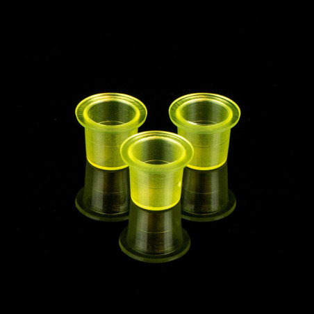 Ink cups Clear Yellow - 500 pcs