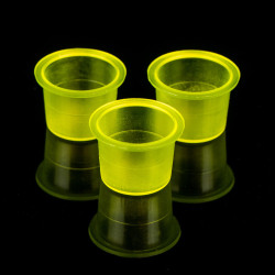 Ink cups Clear Yellow - 500 pcs