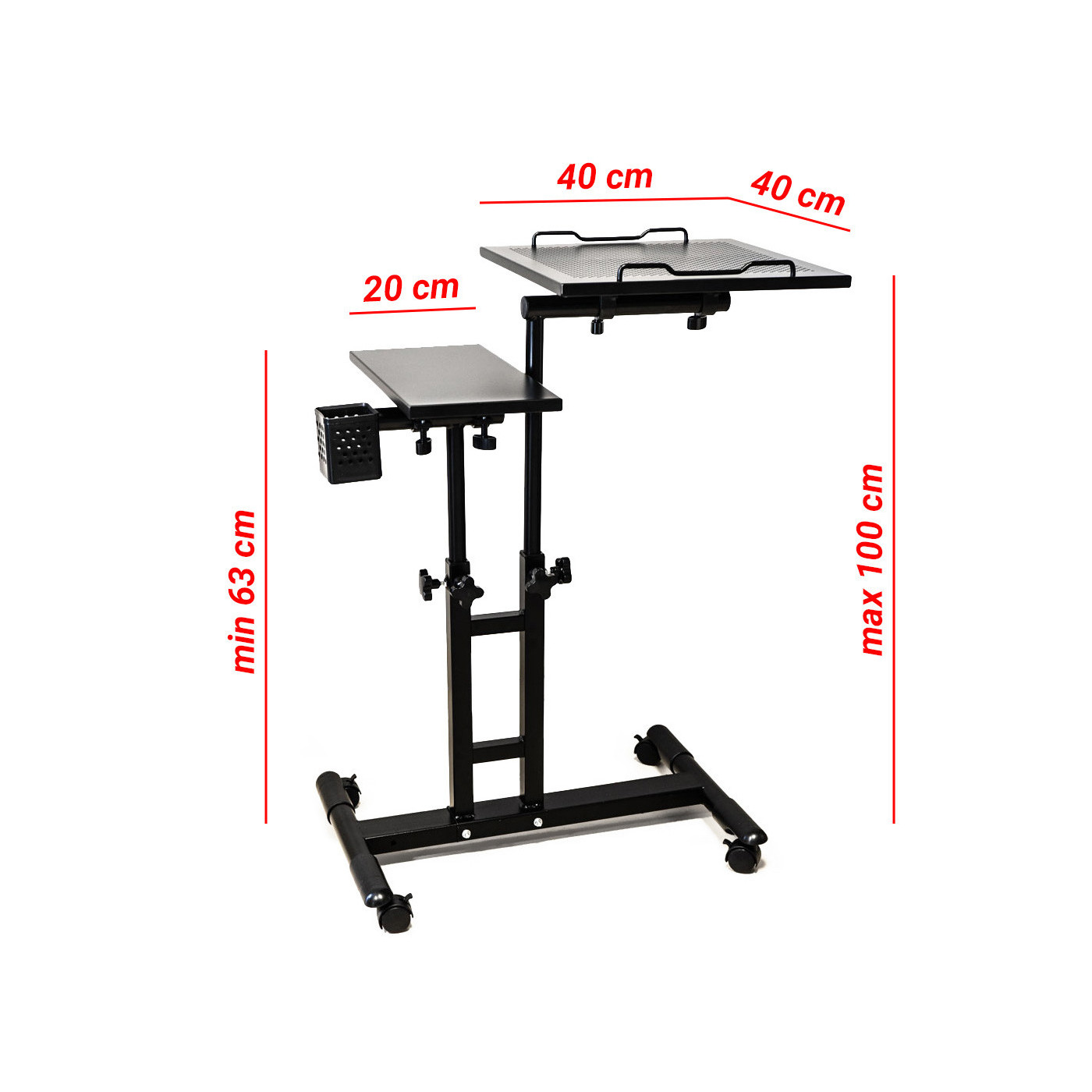 Stolik pomocnik mobilny - WORKING TABLE 1 Stolik pomocnik mobilny - WORKING TABLE 1