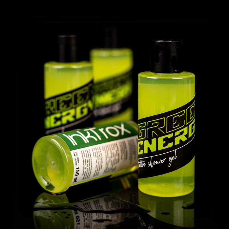 InkTrox Green Energy tattoo shower gel - 150ml