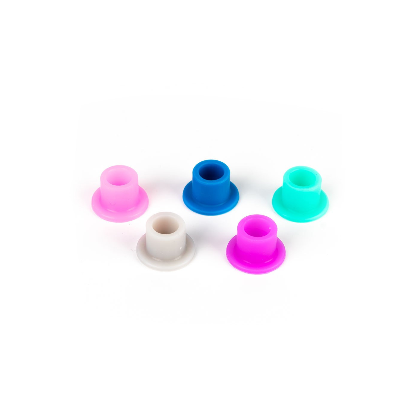 Silicone cups on a stand - 100 pcs Silicone cups on a stand - 100 pcs