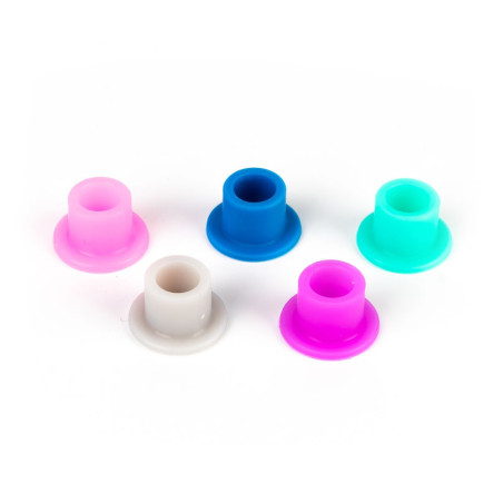 Silicone cups on a stand - 100 pcs