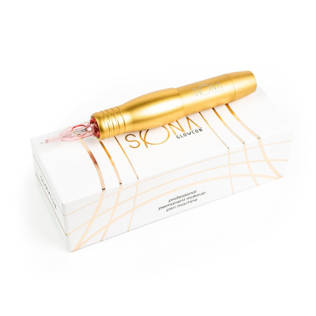 Glovcon Sona Pen permanent makeup machine - Gold