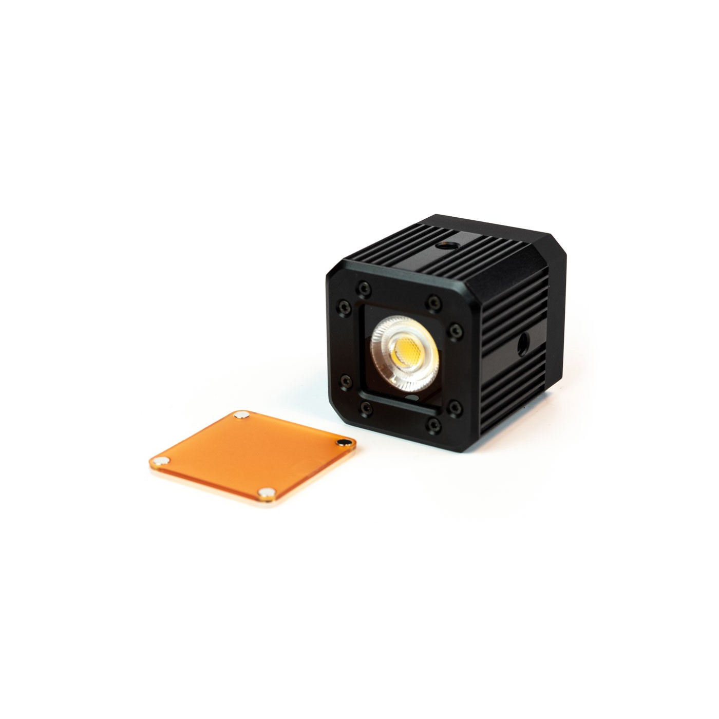 Photo lamp with filters for the phone - rechargeable Photo lamp with filters for the phone - rechargeable