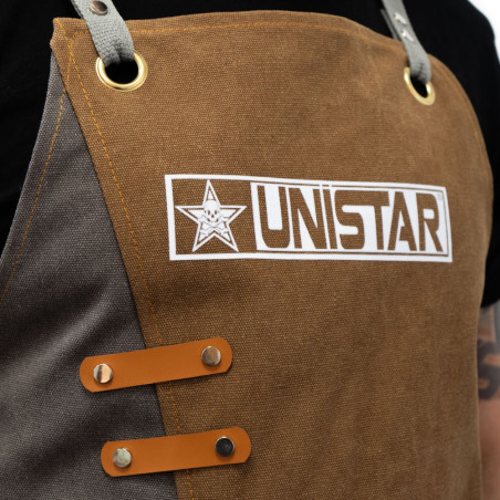 UNISTAR Protective apron - 1 pc - Brown