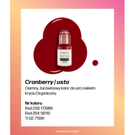 Perma Blend Luxe - Cranberry 15ml
