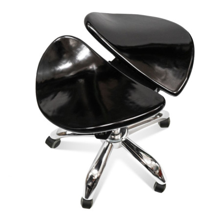 TIDE PRO - Rotary stool Premium Black