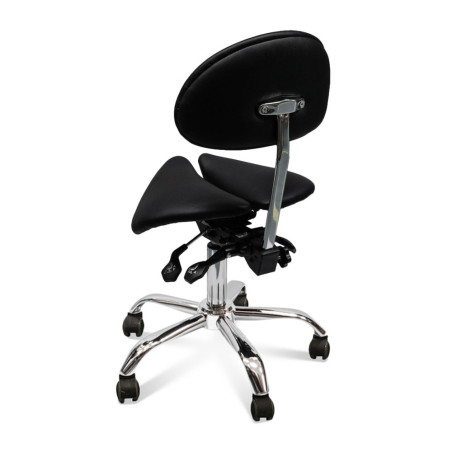 ALLOT BACK PRO - Rotary stool with support